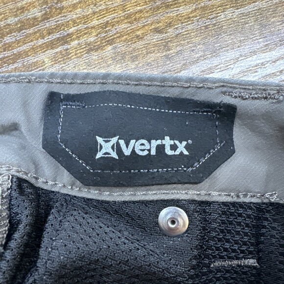 Vertx Pants Mens 33x34 Brown Cutback Technical VT1235 Workwear Utility - Picture 8 of 11